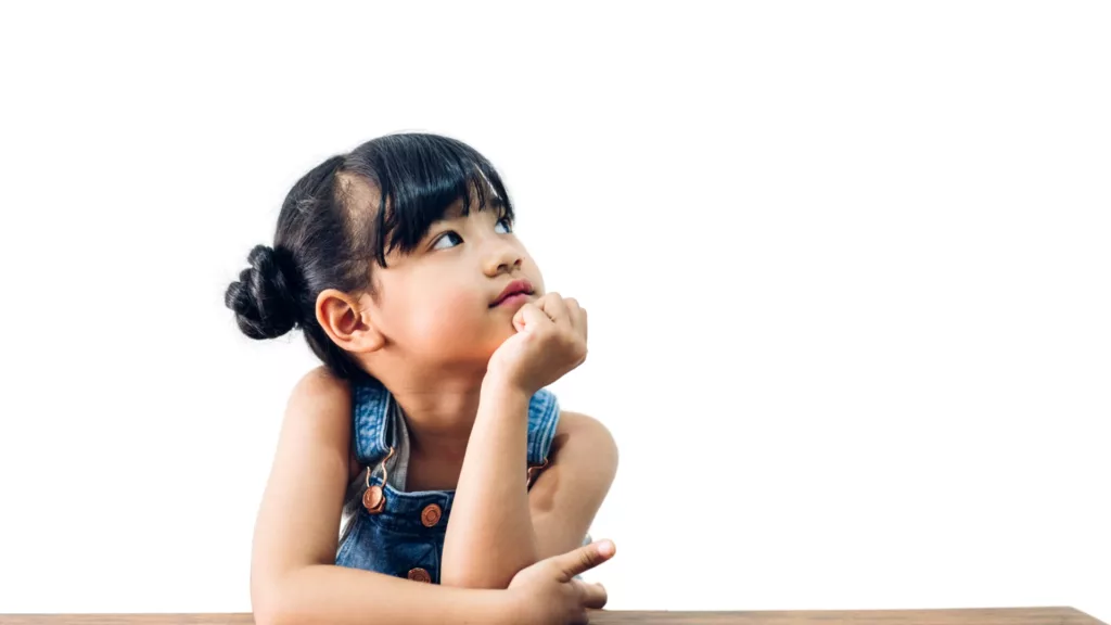 Enrichment Classes Singapore - Soft Skills for Kids - SuperMinds - Little Girl Thinking